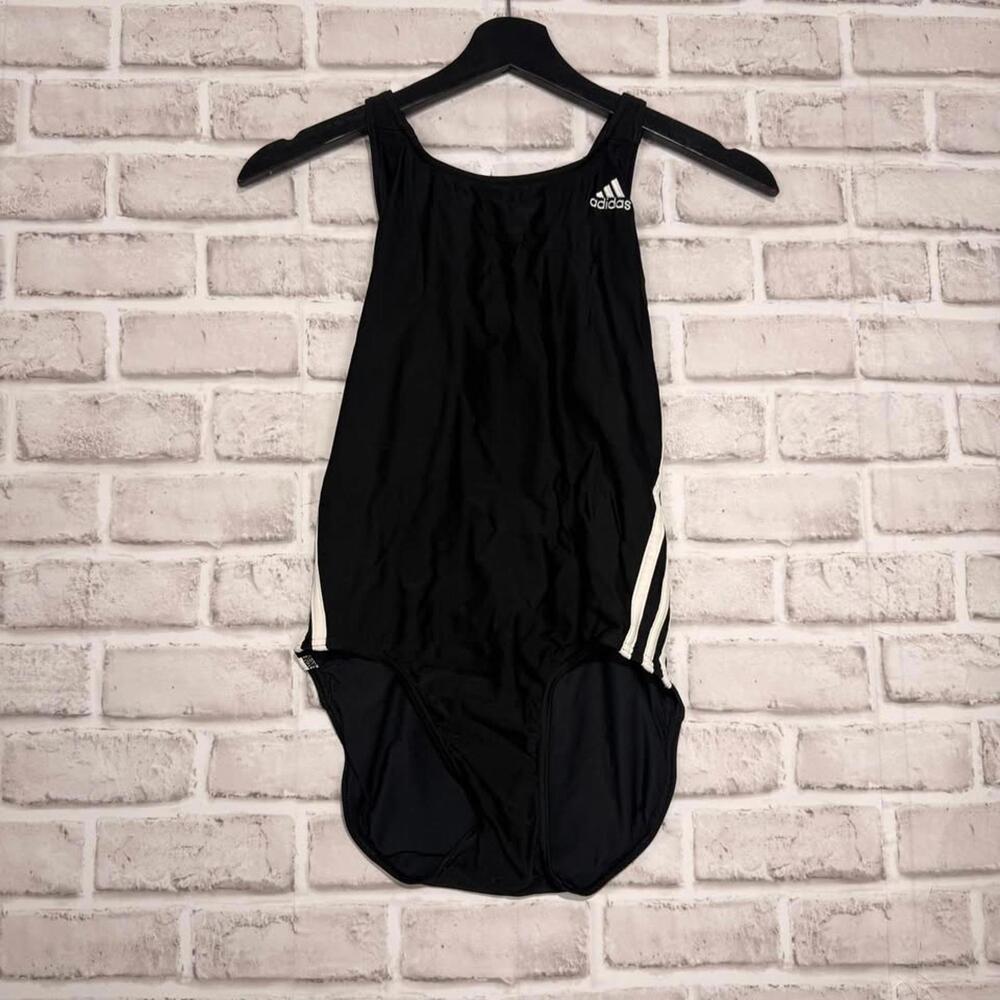 Adidas Infinitex Swimsuit Racerback‎ Black NWOT Women's 6/32